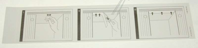 Abdeckung 45cm Geschirrspueler 00162484