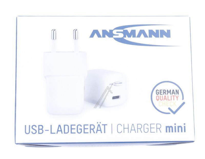 HC120PD-Mini USB-C Ladegerät Ansmann 10010129 20W, PD, USB-C