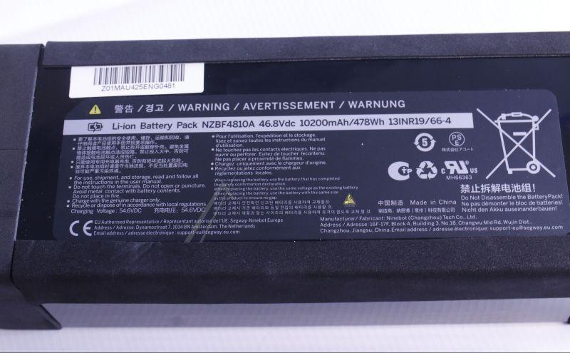 Akku Segway-Ninebot AB.05.17.00.0004 46.8V 10.2Ah für E-Scooter F3 F3PRO