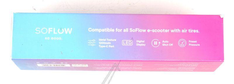 Luftpumpe SoFlow 700.100.09 Pump N Drive schwarz für E-Scooter Fahrräder