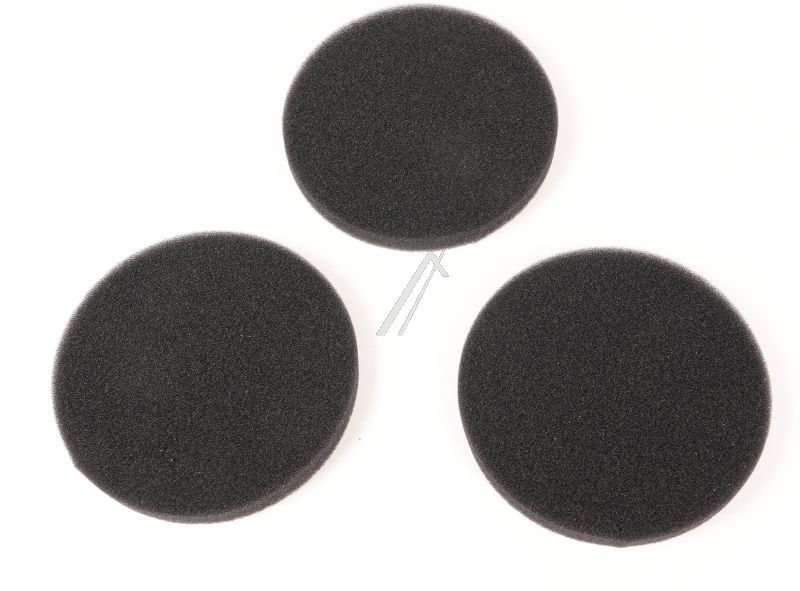 Schaumstoff-Motorfilter für Staubsauger Sqoon 1470670500 3 Stück kompatibel Nilfisk Modelle VP300/GD910/GD911