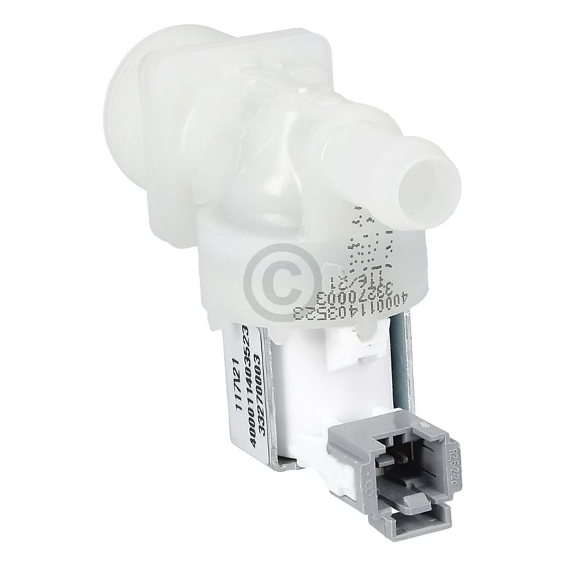 Magnetventil 1-fach 180° 12,0mmØ Indesit C00273883 für Geschirrspüler