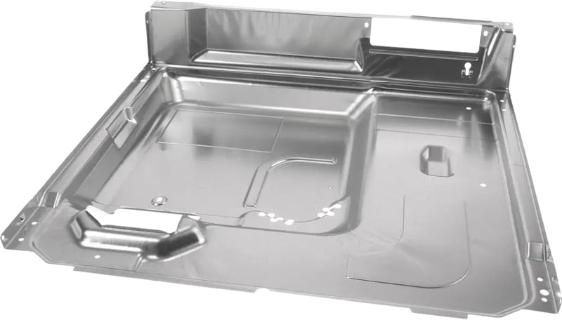 Rückwand für Bosch-Ofen 20001816 Edelstahl, robust