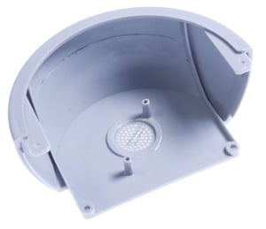 Front-Dekorationsabdeckung silbergrau SoFlow 800.530.63 für E-Scooter SO ONE PRO