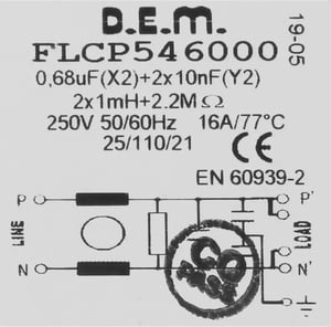 Filter für Bosch Ofen 10007227 Heißluft