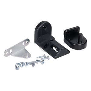 Befestigungssatz Hailo 1138699 schwarz für EinbauAbfallsammler rund Hailo