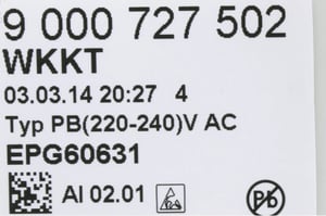 Leistungsmodul programmiert 00658848