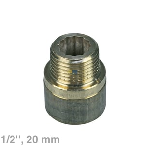 Verlängerung 1/2"x20mm Rotguss