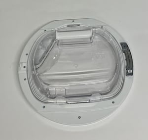 Candy Hoover Kühlschrank Bullauge 40011086 Türglas mit Rahmen