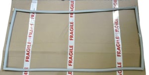Magnettürdichtung für Kühlschrank Liebherr 711117400 4-seitig, grau, mit Montagematerial