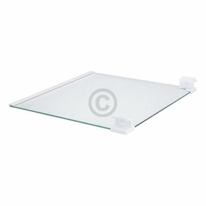 Glasplatte für Gefrierteil Bosch 11047380 295x293mm mit Rahmen in