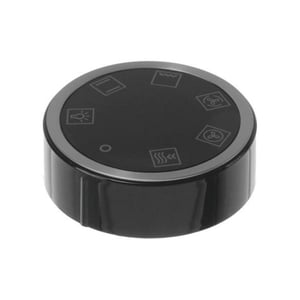 Drehgriff-Vorwahl rund, feststehend, schwarz, unbeleuchtet 10005031