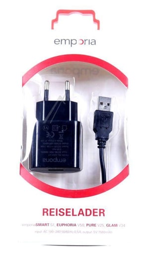 Emporia Dunstabzugshaube Reiseladegerät Micro-USB