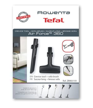 Fugendüse & Sofabürste für Staubsauger Rowenta ZR903101 Air Force 360