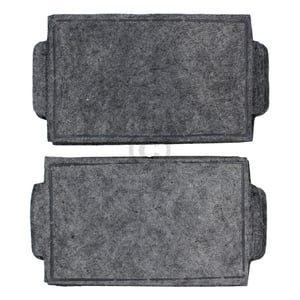 Kohlefilter Set passend für Miele DKF19-1 240x147mm 9231860 für Dunstabzugshaube