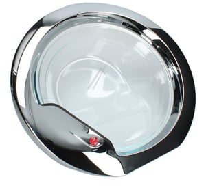 Tür für Waschmaschine Candy/Hoover 43015375 Chrom, 2016