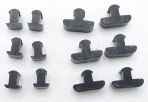 Set, Gummiteil, Gitter, 12PCS. (4055321154)