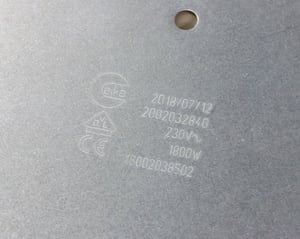 Kochfeld-Heizelement für Ofen Whirlpool 482000022931 1800W, 230V