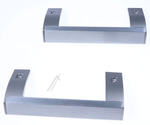 Türgriff-Set für Kühlschrank Vestel 42175788 Stahlrahmen Schwarz