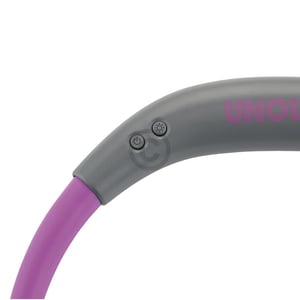 Nackenventilator UNOLD 86699 Breezy lila mit Akku USB-Ladekabel