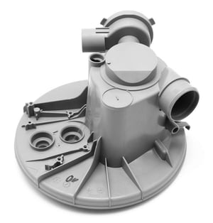 Ablaufschacht Ofen Beko C00916140 RAL7037 Ablauf