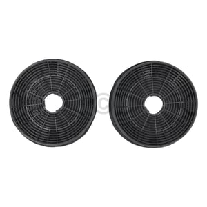 Kohlefilter Set passend für Amica 1160826 KF17146 160mmØ BLUPARTS in