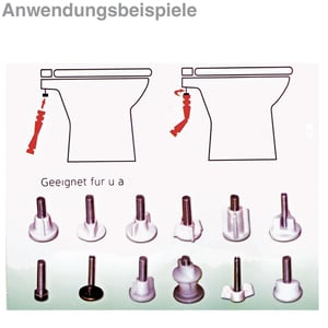 WC-Sitz Toilette Montageschlüssel