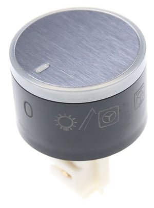 Versenkknebel für Amica Ofen 9053946 Edelstahl 38A