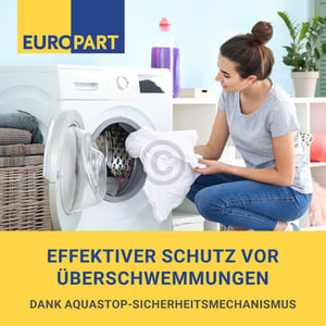 Zulaufschlauch Aquastop 2,0m 90°C universal für Waschmaschine Geschirrspüler 762468