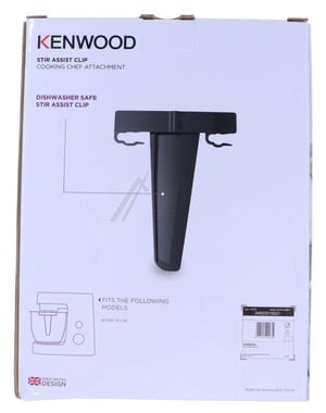 Rührhilfe-Clip für Küchenmaschine DeLonghi AW20010021 schwarz