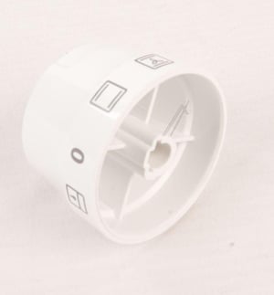 Knopf für Ofen Electrolux AEG 140144571043 Funktion weiß 9+0