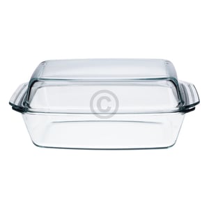 Glasbräter 5,1L mit Deckel SIEMENS HZ915003 17000903 für Backofen Mikrowelle