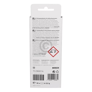 Reinigungstabletten BOSCH TCZ8001A 00312096  für Kaffeemaschine 10x2,2g