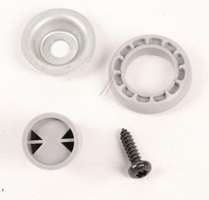 Rollenreparaturset für Geschirrspüler Com oben Korbführung kompatibel Bosch Siemens