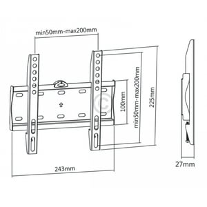 Wandhalter für TV 23-42" starr Superior SUPSTV001