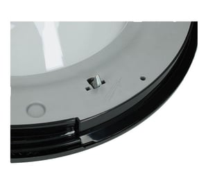 Vordere Abdeckung Bullauge für Waschmaschine Beko C00914547 Groß, schwarz