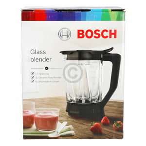 Glasmixbecher mit Deckel Bosch 17006613 MUZ9MX2 für Küchenmaschine