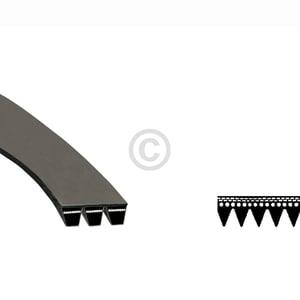 Riemen 1080 PJ 5 899645192030 AEG, Electrolux, Juno, Zanussi