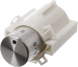 Drehgriff-Kochstelle Edelstahl, ohne Zonenzuschaltung 00625953