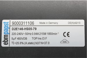 Lüftermotor 00671978