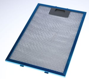 Metallfettfilter für Dunstabzugshaube Bosch 00362380 320x220mm