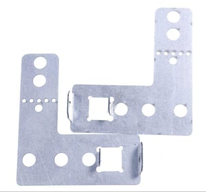 Befestigungswinkel-Set für Geschirrspüler Com 00165778/00170664 links/rechts