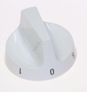 Kochfeldknopf weiß für Ofen Electrolux 3254295037 Herd