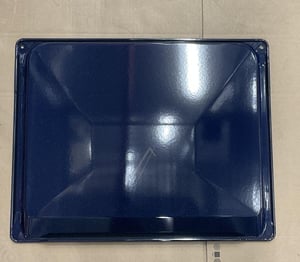 Backblech für Ofen Bosch/Siemens 20005212 Blau, emailliert