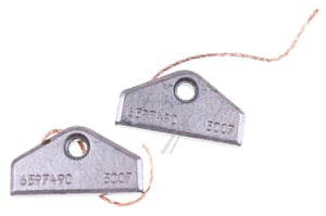 Kohlebürsten-Set für Miele Trockner 04490382 2 Stück
