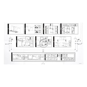 Beko Montagesatz für Geschirrspüler 1784430043 Einbauset