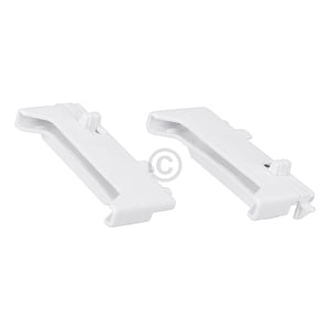 Halter Set links + rechts für Lampenabdeckung Bauknecht C00980501 in