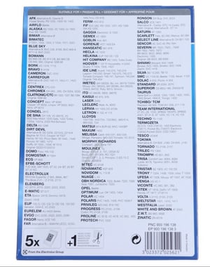 Staubsaugerbeutel für Electrolux Staubsauger 9001961383 Zuschnitt