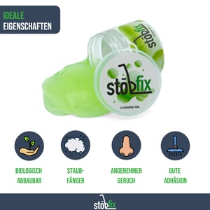 Reinigungsgel [B-Ware] - Staubreiniger für Auto, Tastatur, Computer, Laptop