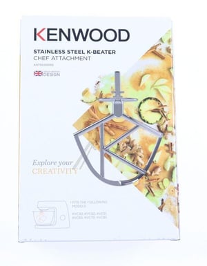 Knethaken für Küchenmaschine DeLonghi AW20011058 Edelstahl